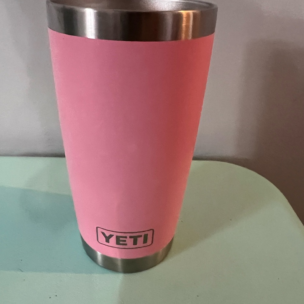 Yeti Pink Stainless Steel Tumbler